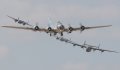 B-17 Flying Fortress, B-24 Liberator and B-25 Mitchell