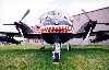 Vietnam-era Bronco observation plane with toothy smile