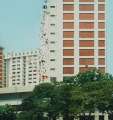 apartment block with washing