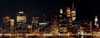 Lower Manhattan at night from Brooklyn Heights